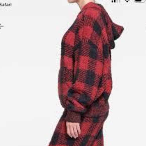 B3-NWT SKIMS UNISEX COZY KNIT HOODIE WITH KANGAROO POCKETS - Picture 5 of 5